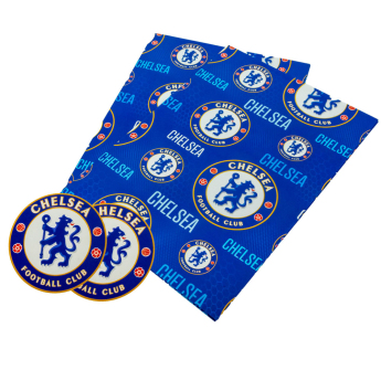 Chelsea FC опаковъчна хартия 2 pcs Text Gift Wrap