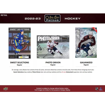 NHL кутии хокей карти NHL 2022-23 Upper Deck O-Pee-Chee Platinum Blaster Box