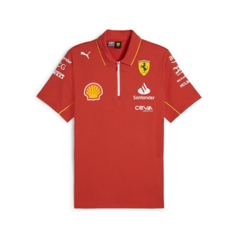 Ferrari мъжка поло тениска Driver red F1 Team 2024