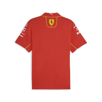 Ferrari мъжка поло тениска Driver red F1 Team 2024