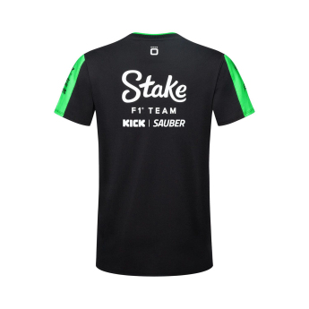 Stake Kick Sauber мъжка тениска Drivers black F1 Team 2024
