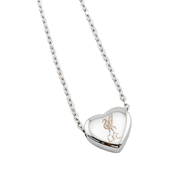 Liverpool FC колие с висулка Stainless Steel Heart Necklace