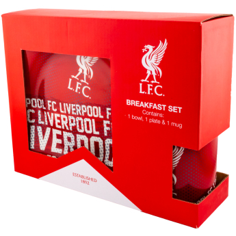 Liverpool FC комплект за хранене Impact Breakfast Set