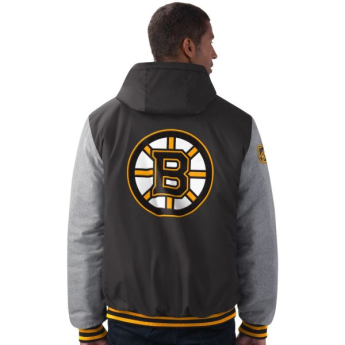 Boston Bruins мъжко яке Cold Front Polyfilled Padded Jacket w. Hood