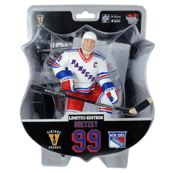 New York Rangers фигурка #99 Wayne Gretzky Imports Dragon Player Replica white
