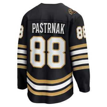 Boston Bruins хокейна фланелка David Pastrnak #88 black 100th Anniversary Premier Breakaway Jersey