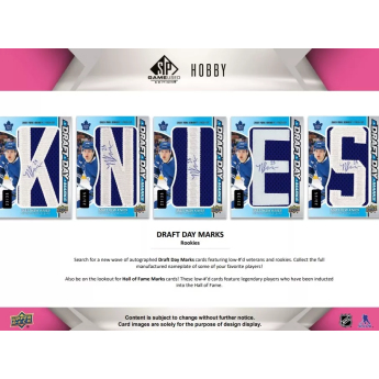 NHL кутии хокей карти NHL 2023-24 Upper Deck SP Game Used Hobby Box