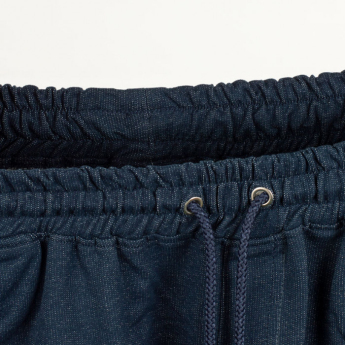 FC Barcelona мъжки къси панталони Match navy