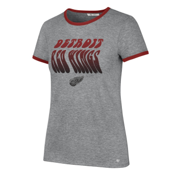 Detroit Red Wings дамска тениска Letter Ringer grey