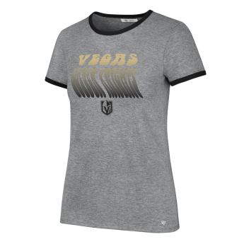 Vegas Golden Knights дамска тениска Letter Ringer grey