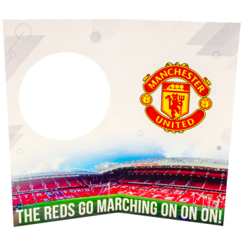Manchester United картичка за рожден ден Glory Glory Birthday Card