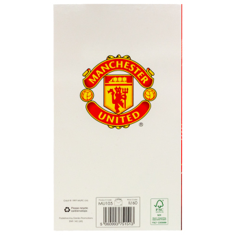 Manchester United картичка за рожден ден Dad Birthday Card