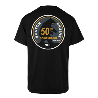 Boston Bruins мъжка тениска Backer 47 ECHO Tee black