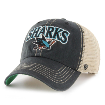 San Jose Sharks баскетболна шапка с козирка Tuscaloosa ´47 CLEAN UP