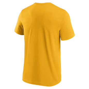 Boston Bruins мъжка тениска Primary Logo Graphic T-Shirt Yellow Gold