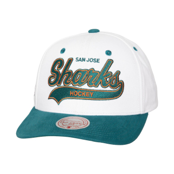 San Jose Sharks баскетболна шапка с козирка Tail Sweep Pro Snapback Vintage