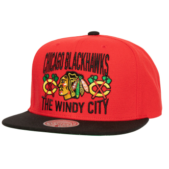 Chicago Blackhawks шапка с козирка flat City Love Snapback Vintage