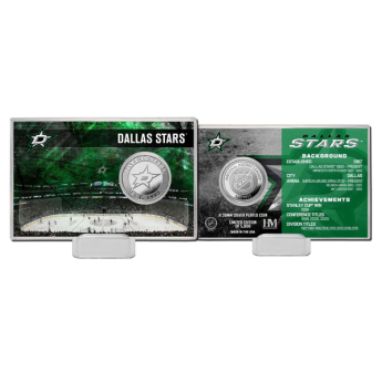 Dallas Stars колекционерска монета History Silver Coin Card Limited Edition od 5000