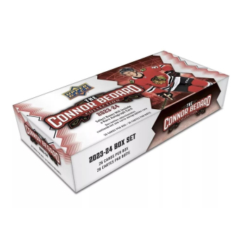 NHL кутии хокей карти NHL 2023-24 Upper Deck Connor Bedard Collection Set Box