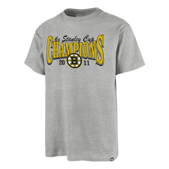 Boston Bruins мъжка тениска Champions Backer 47 ECHO Tee grey