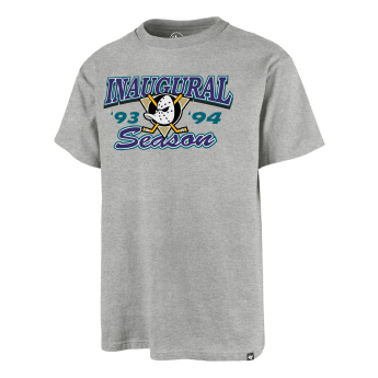 Anaheim Ducks мъжка тениска Inaugural Season Backer 47 ECHO Tee grey