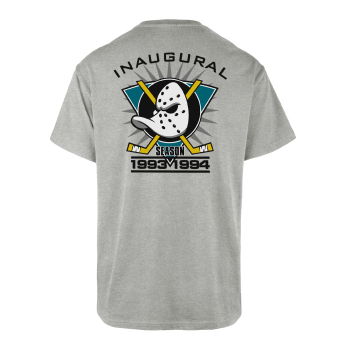 Anaheim Ducks мъжка тениска Inaugural Season Backer 47 ECHO Tee grey