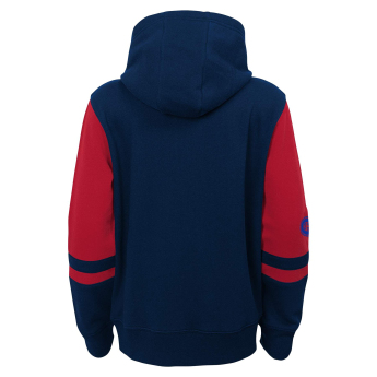 Montreal Canadiens детски суитшърт с качулка faceoff colorblocked fleece full-zip
