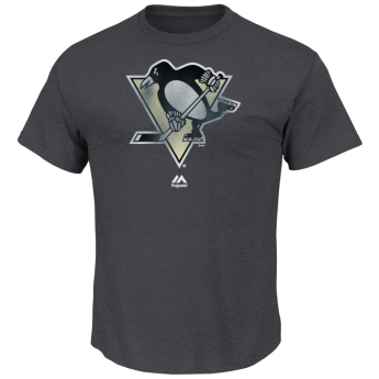 Pittsburgh Penguins мъжка тениска Raise the Level grey