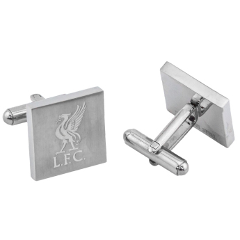 Liverpool FC копчета за ръкавели Stainless Steel Square Cufflinks