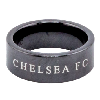 Chelsea FC пръстен Black Ceramic Ring Small