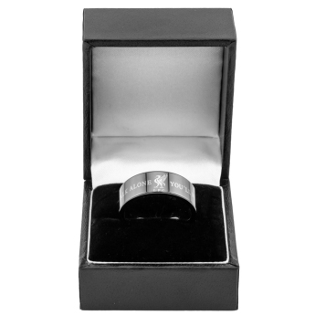 Liverpool FC пръстен Black Ceramic Ring Large