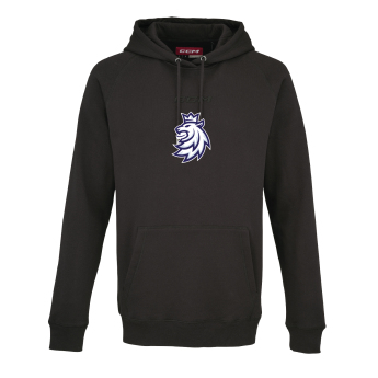 Отбори по хокей мъжки суитшърт с качулка Czech Republic CCM PH Core Lev Black