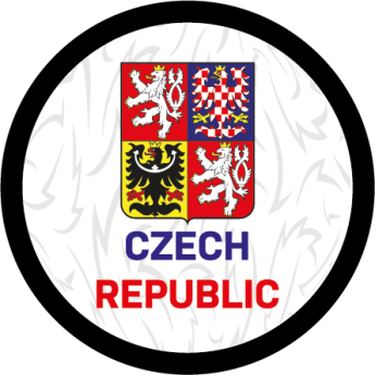 Отбори по хокей шайба Czech republic logo white