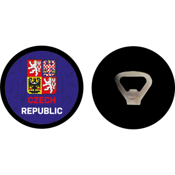 Отбори по хокей отварачка Czech republic puck logo blue