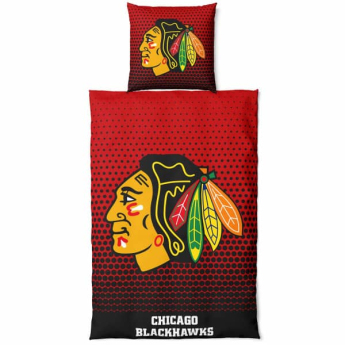 Chicago Blackhawks спално бельо за единично легло Dots