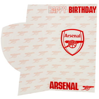 Arsenal FC пожелание Crest Birthday Card
