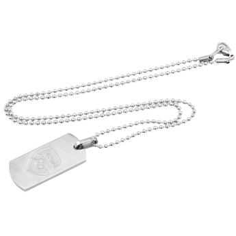 Arsenal FC кучешка табелка на врата Slim Dog Tag & Chain