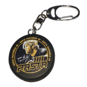 Boston Bruins висулка за ключодържател David Pastrňák #88 Exclusive Collection