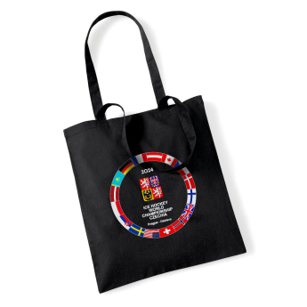 Отбори по хокей голяма чанта Ice Hockey World Championship Czechia MS 2024 black