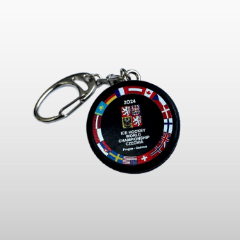 Отбори по хокей висулка за ключодържател minipuk Ice Hockey World Championship Czechia MS 2024