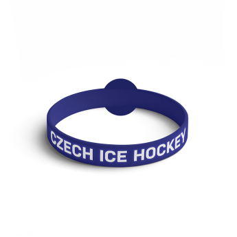 Отбори по хокей силиконова гривна Czech Republic logo lion