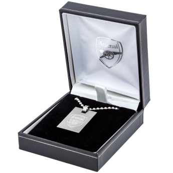 Arsenal FC колие с висулка куче Dog Tag & Chain