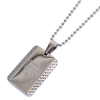 Arsenal FC колие с висулка куче Patterned Dog Tag & Chain