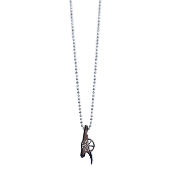 Arsenal FC колие с висулка Stainless Steel Cannon Pendant & Chain