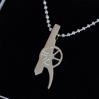 Arsenal FC колие с висулка Stainless Steel Cannon Pendant & Chain