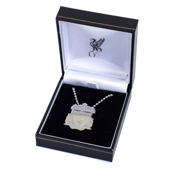 Liverpool FC висулка за врата Stainless Steel Large Pendant & Chain