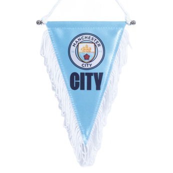 Manchester City знаменце Triangular Mini Pennant
