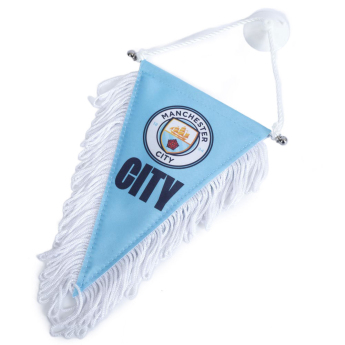 Manchester City знаменце Triangular Mini Pennant