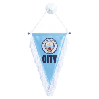 Manchester City знаменце Triangular Mini Pennant