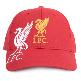 Liverpool FC баскетболна шапка с козирка Obsidian Red Cap